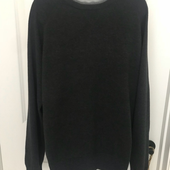 EUC Refectory British Inspired black with grey Sweater - Picture 2 of 3
